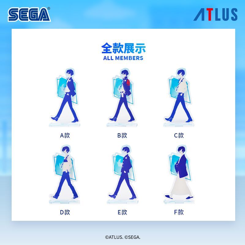 SEGA Store 中国限定 P3R ペルソナ3 リロード 主人公アクリル