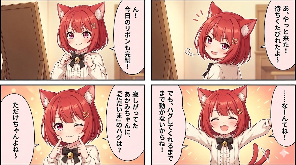 3コマ目のセリフがおかしくなりましたが 全体的に気に入ったので掲載を