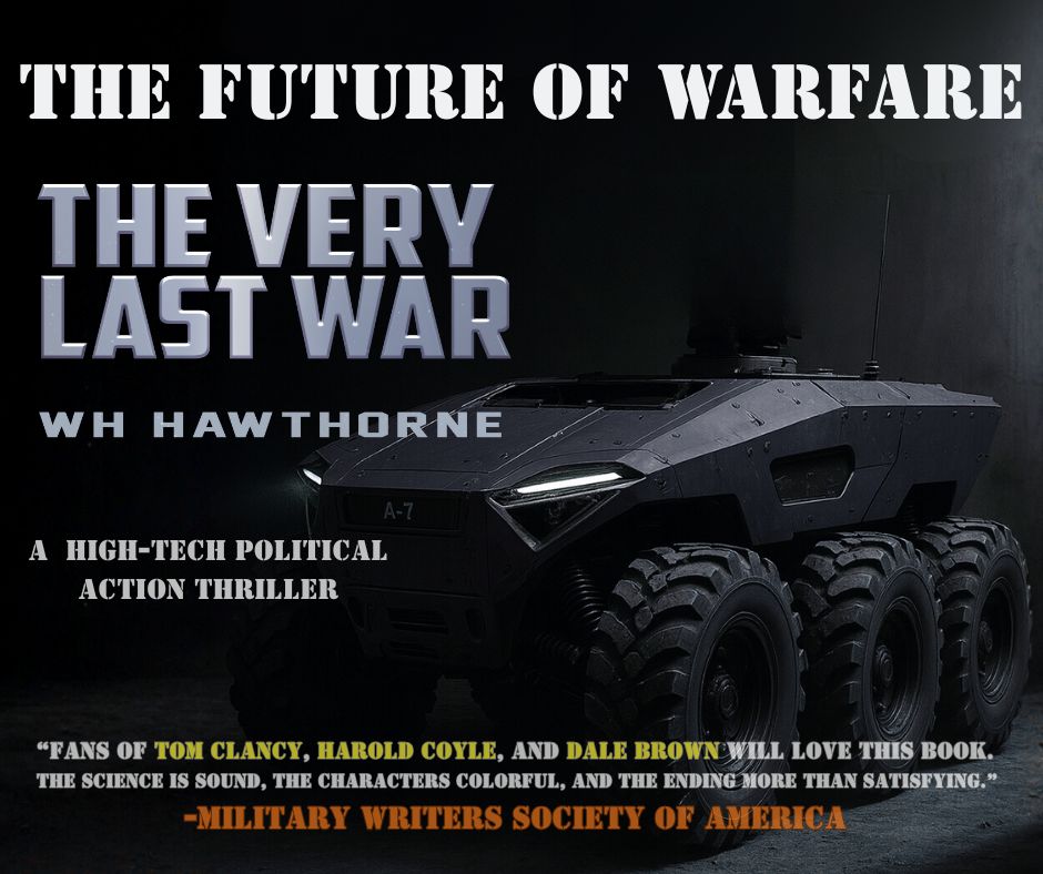 WHHBooks's tweet image. The PERFECT GIFT for the red-blooded, flag-waving American patriot in your life! TVLW is the best-selling political, military, techno-thriller from award winning author, WH Hawthorne.  a.co/d/6aigJKw