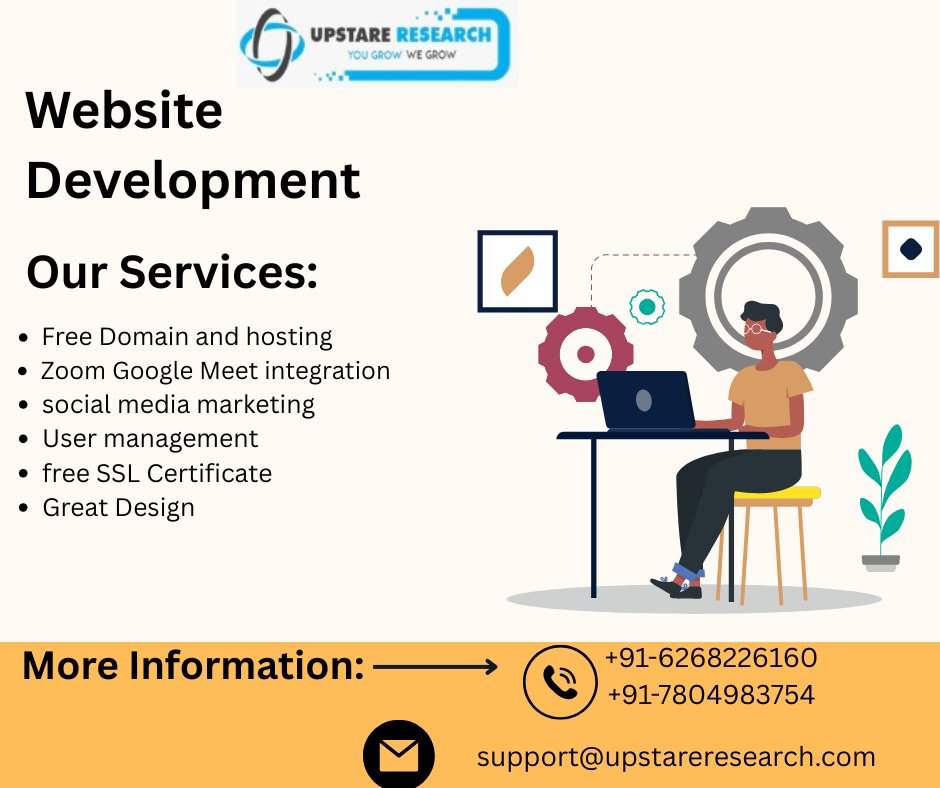upstareresearch's tweet photo. At Upstare Research Company, we donโt just build websitesโwe build platforms that help your business grow! ๐ป๐ท #WebsiteDesign #WebDevelopment #UpstareResearch #DigitalSolutions #BusinessGrowth #FreeDomain #FreeSSL #WebDesignServices #SocialMediaMarketing #ZoomIntegration #Google https://t.co/wTcx7gC2kn