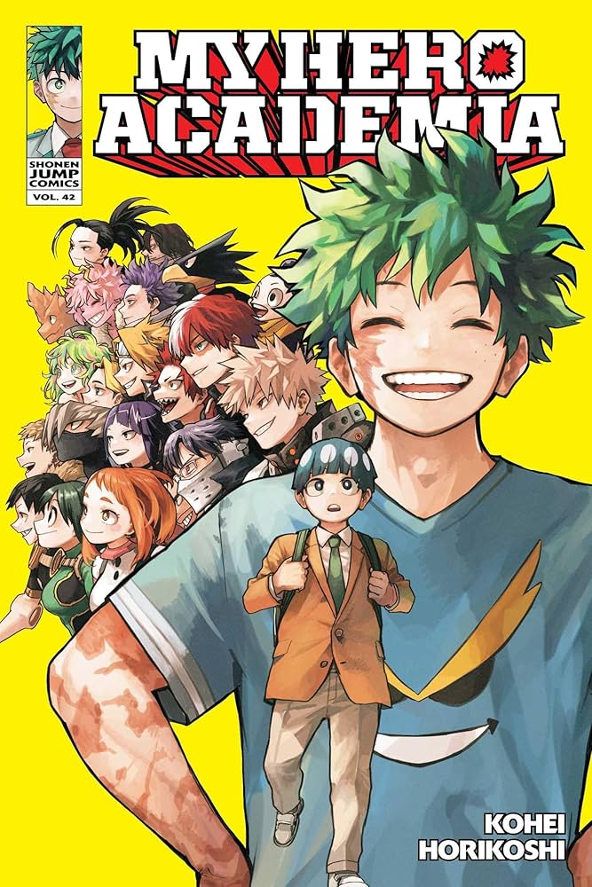 ladolcevolk's tweet photo. Finished my reread of MHA, now with all volumes available.

It's a very complete work, even when at times stumbling, with Horikoshi showing every possible angle of what it means to be a hero. The series is much like Deku: flawed at a glance, perfect as is when you REALLY look. https://t.co/nRxcBxwRON
