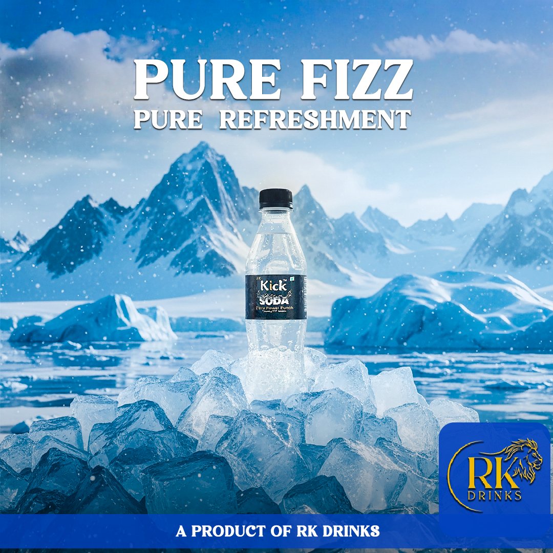 RKDrinks55's tweet photo. PURE FIZZ. PURE REFRESHMENT. Step into a world of icy coolness with Kick Soda — the drink that refreshes your senses instantly!
Perfect for any moment when you need a cool, crisp, and energizing uplift.
A Product of RK Drinks
#KickSoda #RKDrinks #PureFizz #PureRefreshment https://t.co/f5yFXaqeNY