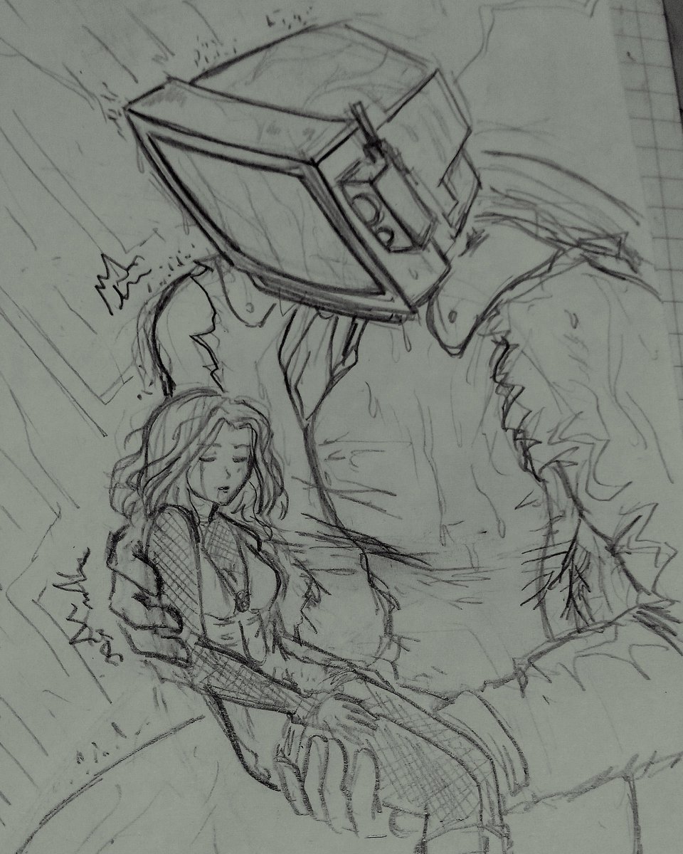 chelo293274's tweet image. Aquí mi bocetito&amp;lt;3

A little gift for you...
@toh_sti 

A mi me gustan los finales dramáticos..

So sorry

#SKIBIDITOILET  #SkibidiToiletfanart