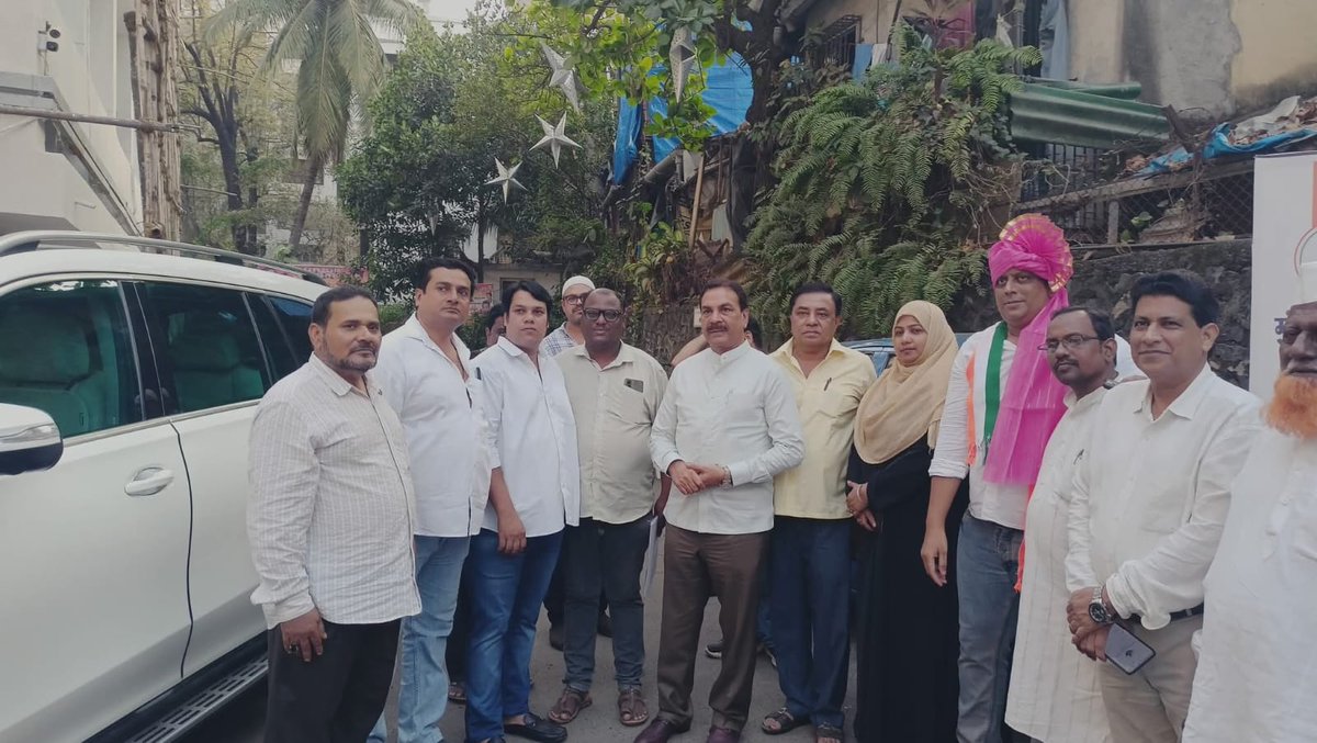 naseemkhaninc's tweet photo. I attended the oath-taking ceremony of the newly appointed President of the Mumbai Regional Congress Committee’s Minority Department, Shri Farhan Azmi, at St. Andrew’s Auditorium in Mumbai, along with other leaders and party office-bearers https://t.co/WtK1GOgtnb