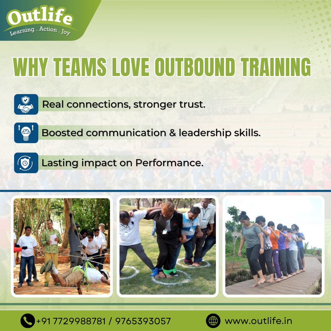 Outlife_in's tweet photo. Break the Routine. Spark Growth.

Because when teams learn by doing, they bond better, talk better, and grow faster.

Reach out to us at +91 1772998781 or 9765393057
https://t.co/P84dXFrBKD

#OutboundTraining #CorporateTraining #TeamBuildingActivities #EmployeeEngagement #Outlife https://t.co/HUqyATz1mO