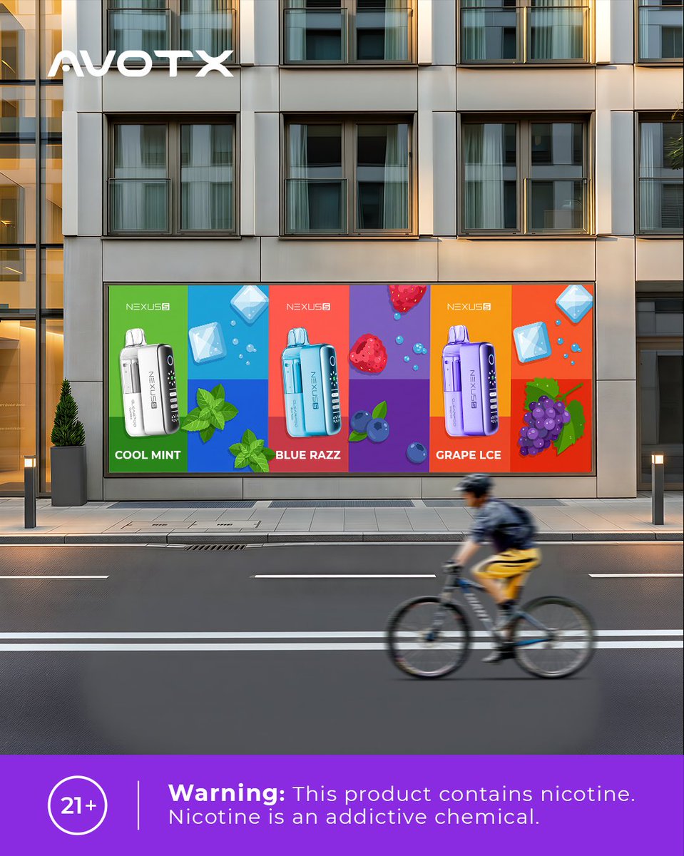 avotxofficial's tweet image. NEXUS S Clear Kit – Feel the power of innovation. ⚡

Magnetic charging. Rich, flavorful puffs.

Whether you’re on the move or relaxing, experience the future of vaping.

#NEXUSS #MagneticCharging #FlavorRich #VapeInnovation #CityVibes