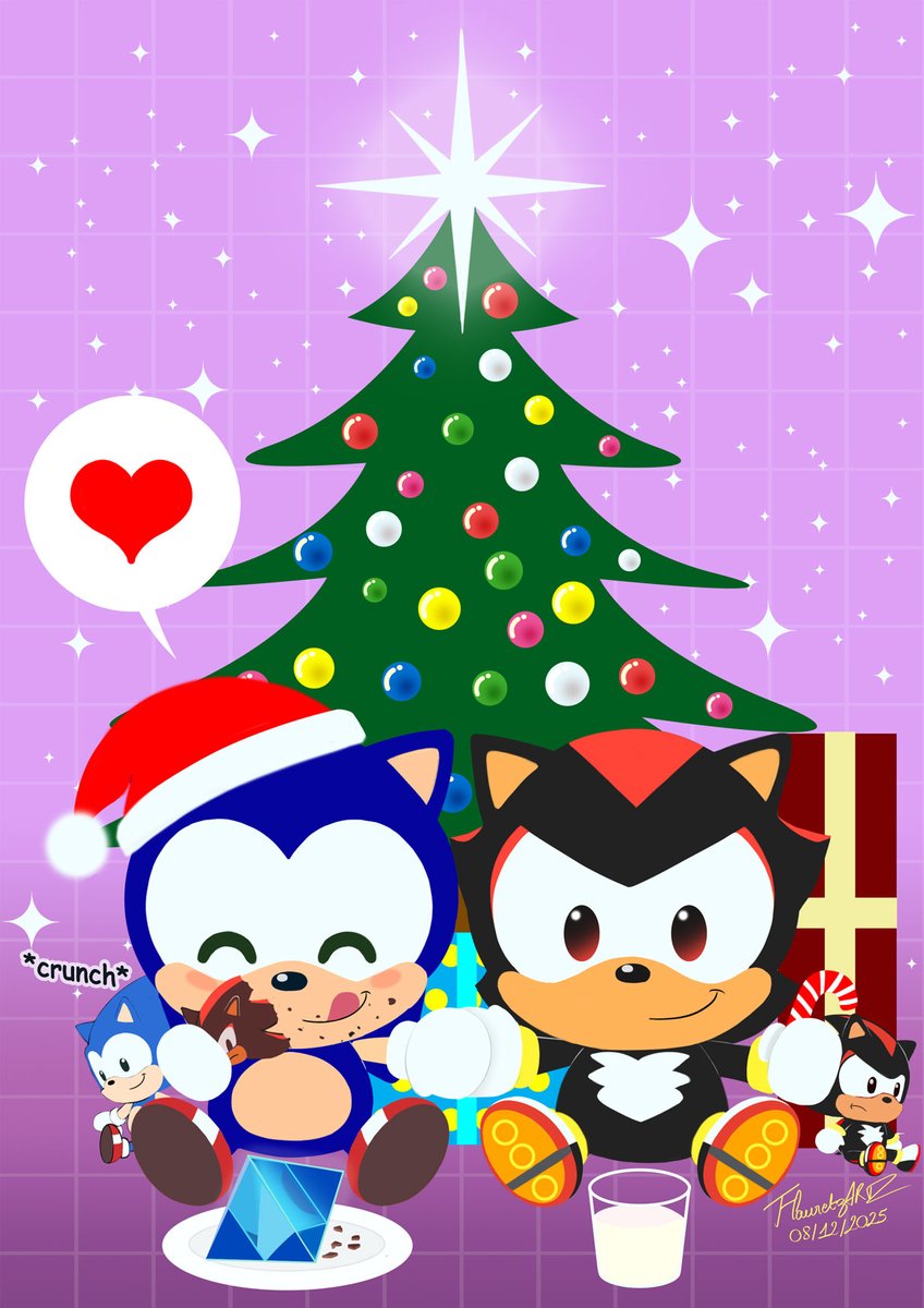 Happy holidays!🎄🍪 良い休暇を！🎄🍪 #SonicTheHedgehog