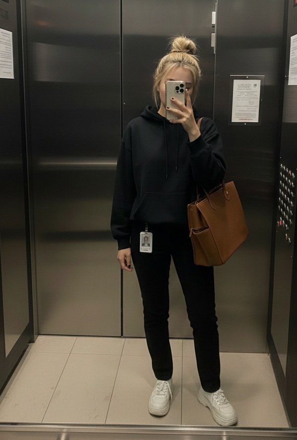 chelssangel's tweet image. ⠀
  ⠀
📍 ASH Ent 

Selfie dulu di lift. 
  ⠀
  ⠀