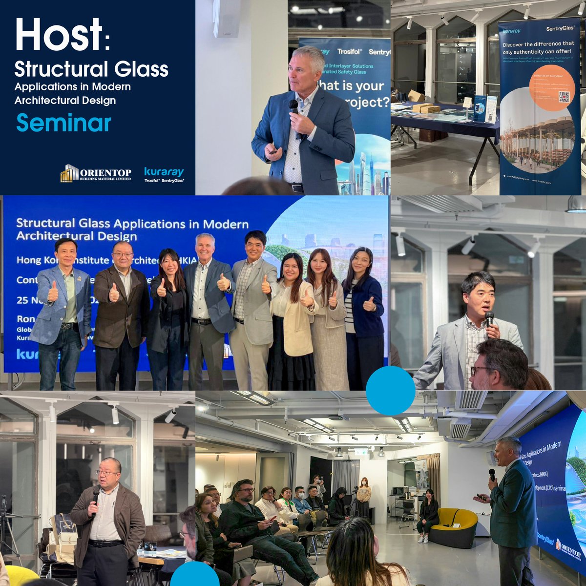 OrientopBM's tweet photo. On November 25, 2025, the Hong Kong Institute of Architects (HKIA) CPD Office successfully hosted the CPD Seminar: "Structural Glass Applications in Modern Architectural Design". https://t.co/uMujbmY1j7