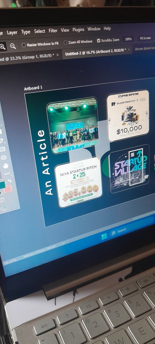 Day 1 on Photoshop 

Let's see how far i can improve, before the year runs out

Gm Ct .....Another week of opportunities