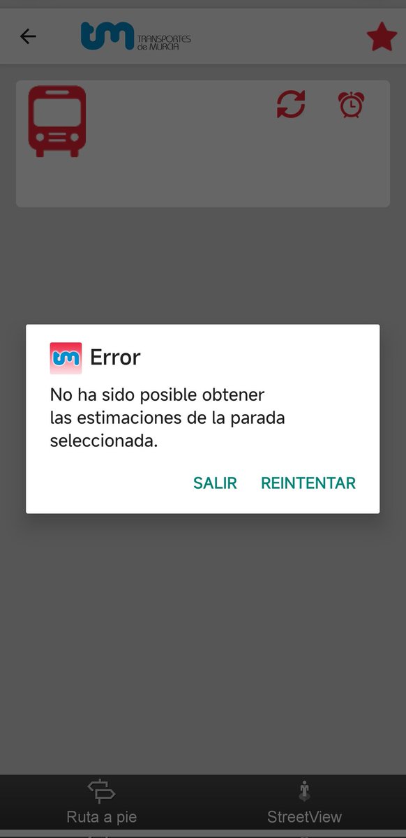 murcianolomere1's tweet photo. La única APP (@TMPmurcia) que funcionaba medio regular en #Murcia1200, está caída desde el miercoles pasado. Lamentable la @MurciaSmartCity de #Ballesta , el rey de la fiesta, y su banda. 
Luego nos van dando premios de movilidad sostenible @AytoMurcia. ¿Que más nos puede pasar? https://t.co/gwsgZ7QBDR