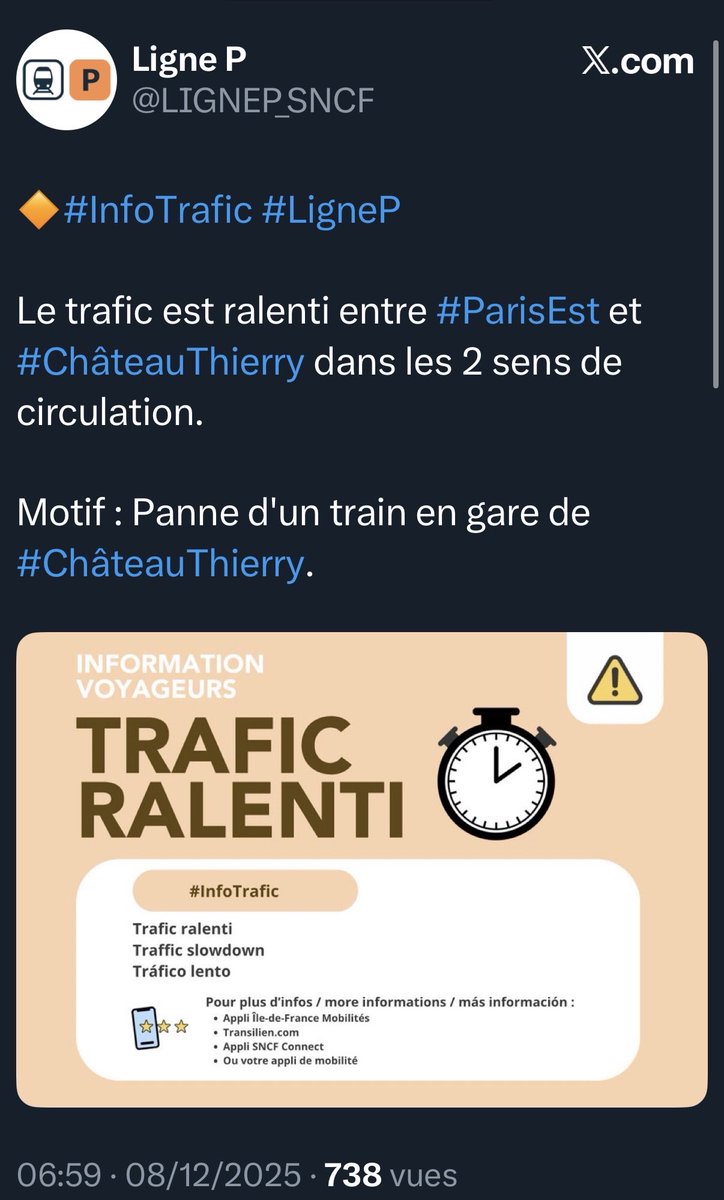 STOP GALÈRE : Transports IDF tweet media