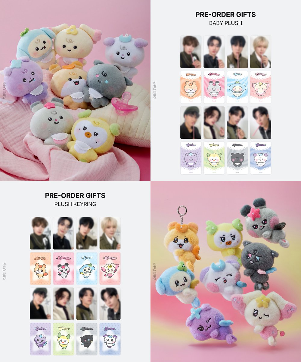 MIGHTEEZ Wonder Fairy ATEEZ with LINE FRIENDS🍼 マイティーズの