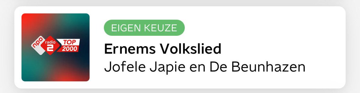 Nog 8 uur om te stemmen op de #Top2000 stem op het Ernems Volkslied voor Vitesse 💛🖤 Retweet zodat iedereen hierop stemt en hij in de lijst komt!! #Vitesse npo.nl/luister/stem/n…