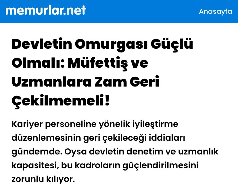 Son 15 yılda hakim ve savcı maaşları yirmi yedi kat, doktor maaşları otuz altı kat Akademisyenlerin maaşları otuz iki kat asgari ücret otuz beş kat,Devletin denetim mekanizmasını ayakta tutan #uzman ve #müfettiş maaşları ise yirmi bir kat arttı Bilginize <a href="/HMBakanligi/">T.C. Hazine ve Maliye Bakanlığı</a> <a href="/tcbestepe/">T.C. Cumhurbaşkanlığı</a>