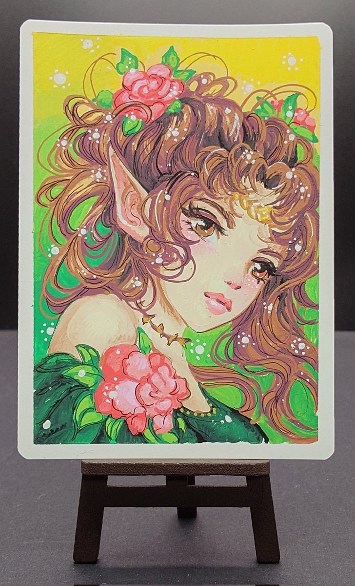 is3tk's tweet image. Justyna Dura様@JustynaDuraArtの赤歯の執政、イェナ/Yenna, Redtooth Regentのアーティストプルーフ🃏
イラストが美しくて元々かなり好きなカード💯
鮮やかで可愛らしくてとても良い💠
ペンシルスケッチも凄くクオリティが高いけどやっぱりカラーも素敵✨
#Artistproof
#MTG
#MagicTheGathering