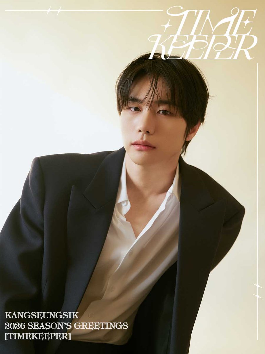 withaworld's tweet image. KANGSEUNGSIK 2026 SEASON'S GREETINGS [TIMEKEEPER]

⌚(KR) witha.world
⌚(GL) withaglobal.world
⏰Orders Open⏰
12.10 (WED) 18:00 ~ (KST)