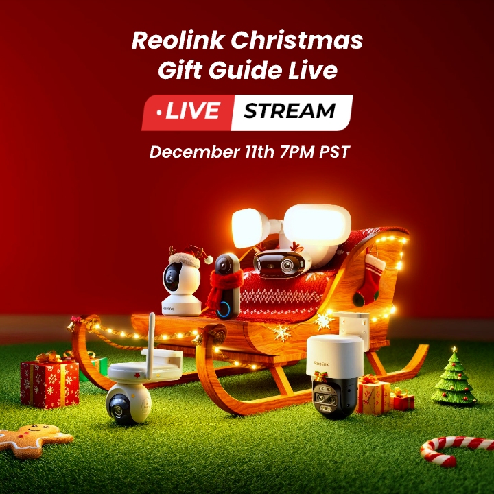 ReolinkTech's tweet image. 🎄 #Reolink Christmas Gift Guide Live is coming!
📅 December 11th, 7 PM PST

The holiday season is just around the corner—have you picked out your Christmas gifts yet?
If Reolink is on your list, make sure to join our upcoming live stream!

✨ What to expect:
• Helpful…