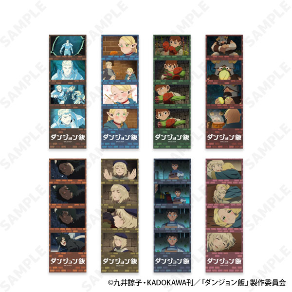 ダンジョン飯のグッズまとめて ダンジョン飯 ミニキャラ姿の缶バッジやステッカー等 新グッズ 2月発売!