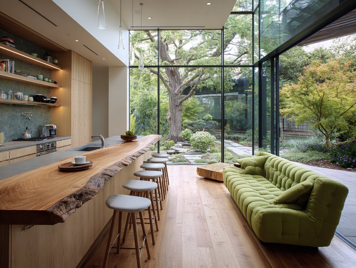 CabinetDIY's tweet image. MCM magic is back. 🧡 Sleek walnut cabinets, clean lines, and an effortlessly retro-chic vibe. Get the timeless look. 
#MidCenturyModern #KitchenDesign #RetroInspo