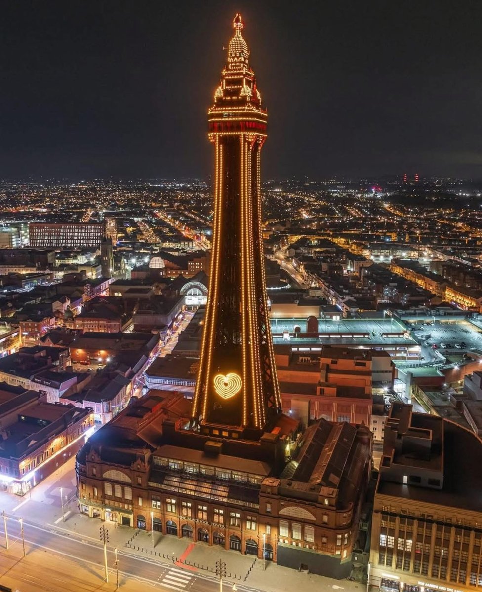 goodgrieftrust's tweet photo. Tonight at 6pm we light  landmark buildings orange to mark the final day of #NationalGriefAwarenessWeek. 

Thankyou @BpoolCouncil for sharing the first photo of Blackpool Tower which leads the light up.

Please join us this evening, at 6pm in lighting a candle in memory of someone this Christmas.  Share a photo and we will remember them with you. 🕯️🧡

The Blackpool Tower is lit in orange this evening in support of Grief Awareness Week. 

Be kind and gentle with yourself this festive season, when joy and grief can often sit side by side 🧡

If you’re dealing with grief or bereavement, we want you to know you’re not alone. Local support services are here to help. 

Visit: https://t.co/ieamqHzhPU for more information.