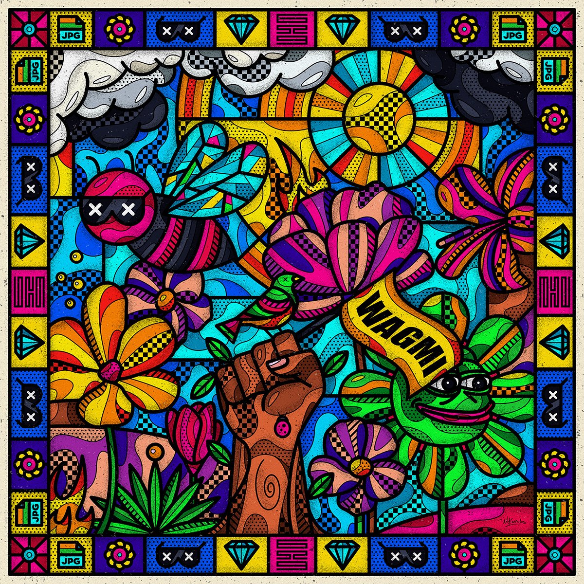 SmirapDesigns's tweet image. Gm ☀️

FREE limited edition for anyone that holds both of my 6529 meme cards #334 &amp;amp; #399

If you hold both cards, send me a DM to claim a spot.