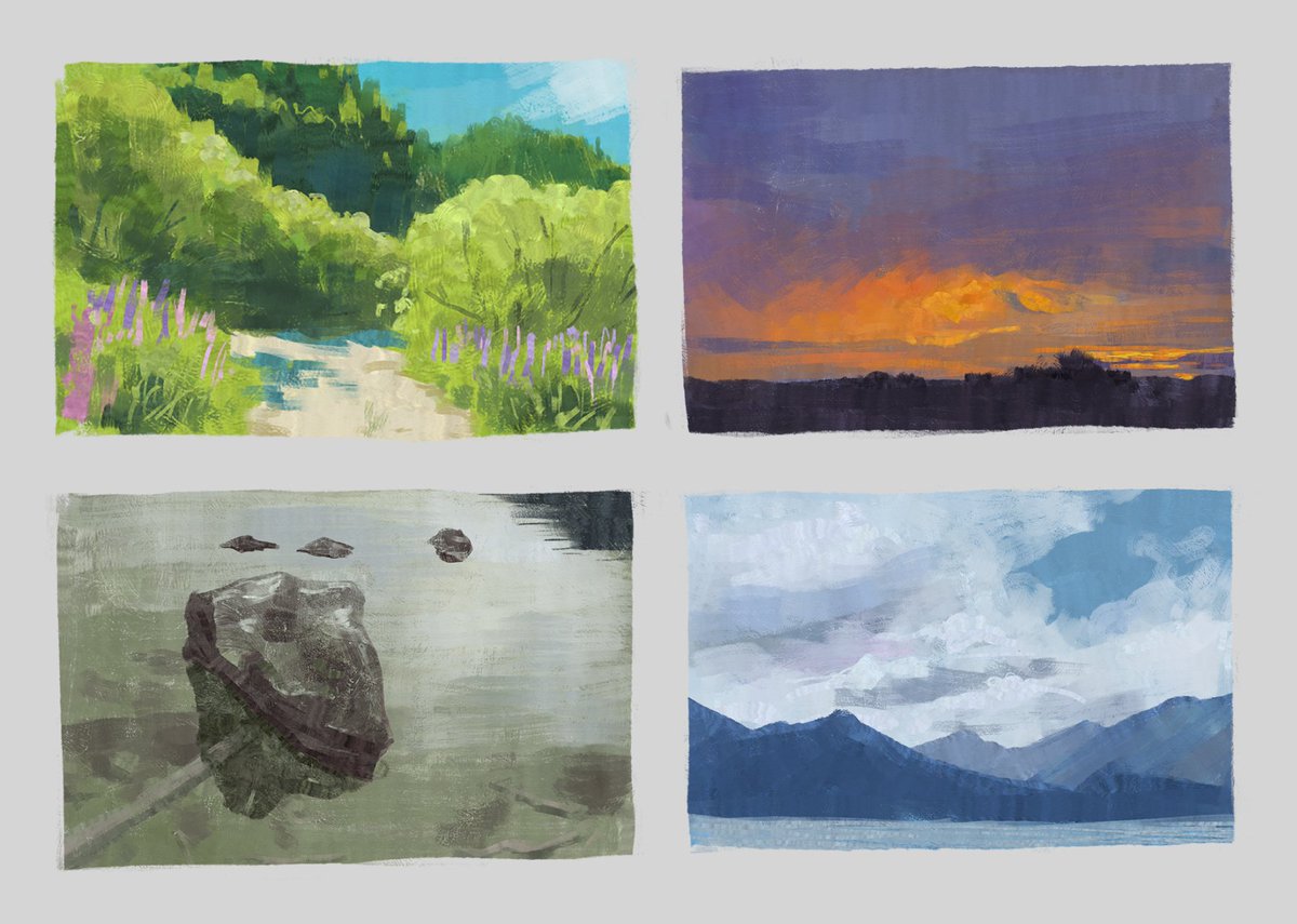 HoffeShine's tweet photo. Environment sketches
#studies #csp #nature https://t.co/u5DU16y4Hc