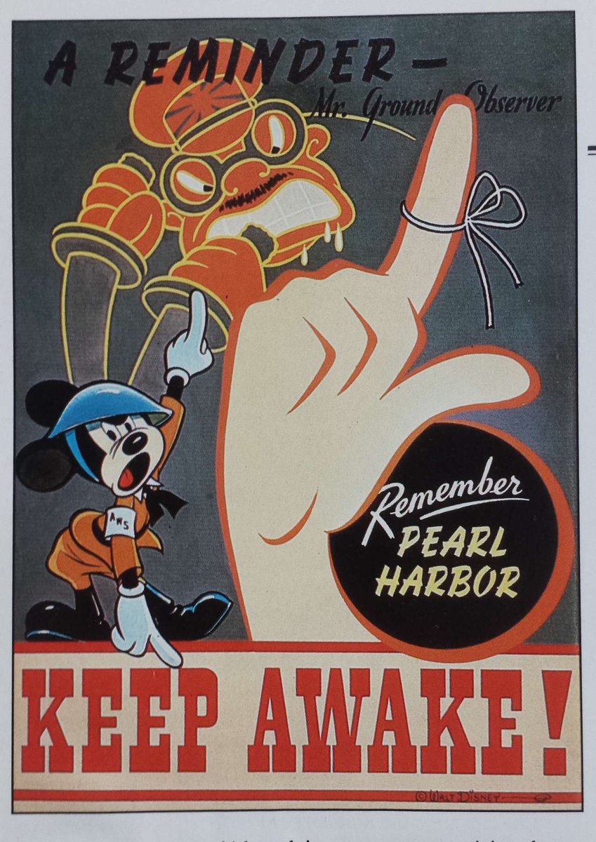 Qoo(*´꒳`*) ＋ねずみ Funny how Disney went from WWII propaganda to a Japanese favorite