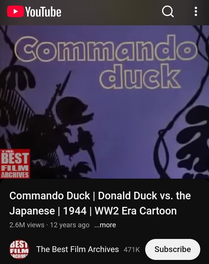 Funny how Disney went from WWII propaganda to a Japanese favorite