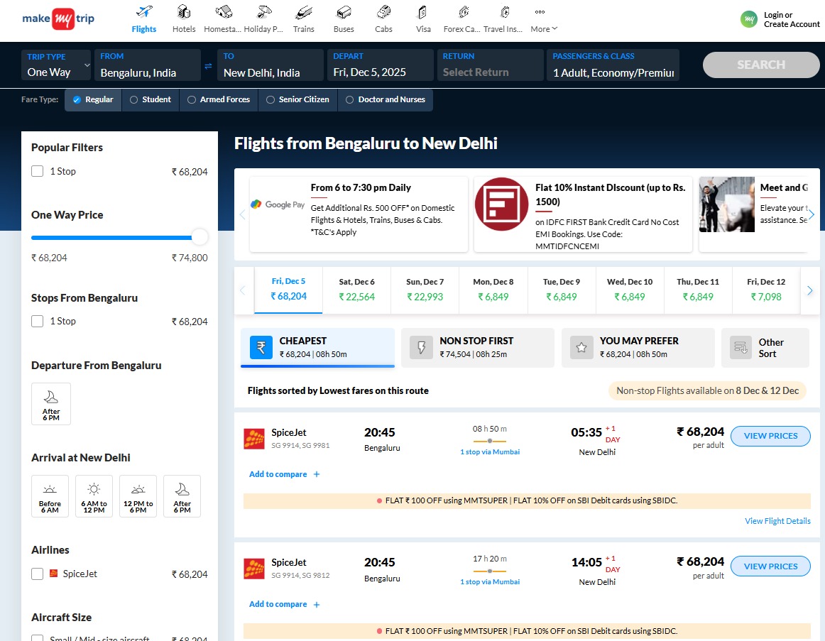 nabilajamal_'s tweet image. #BREAKING 

Government mandates ticket price capping! 

If you have booked an expensive alternate flight during the IndiGo chaos, that money is refunded 

Air India is set to refund differential amount for tickets booked at prices higher than govt-ordered cap

GOVT’S CAP ON…