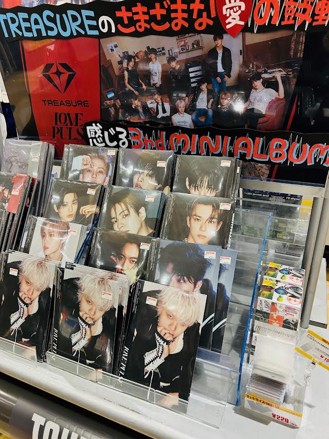 TREASURE】 3rd MINI ALBUM『LOVE PULSE』好評発売中！ 公開リハ観覧に