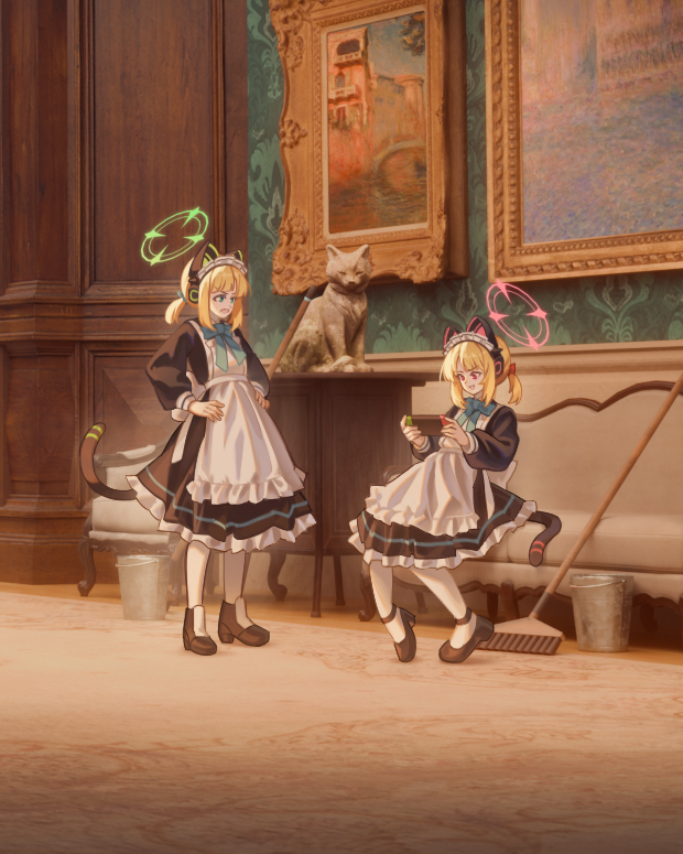 Happy birthday to the silliest of twins 🥳
#BlueArchive #ブルアカ