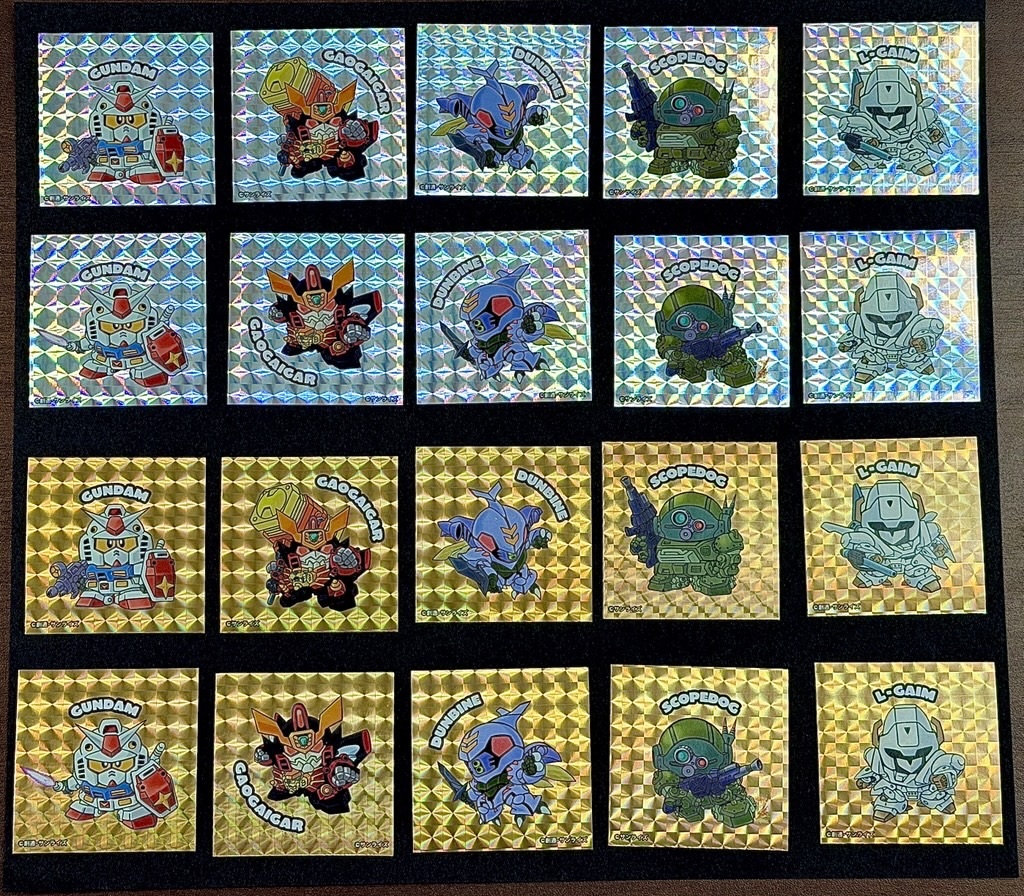 サンライズワールド ホログラムステッカー シルバー & ゴールドver 全20種 ✨大好評発売中✨サンライズワールド イチ押しグッズ ◤デフォルメ