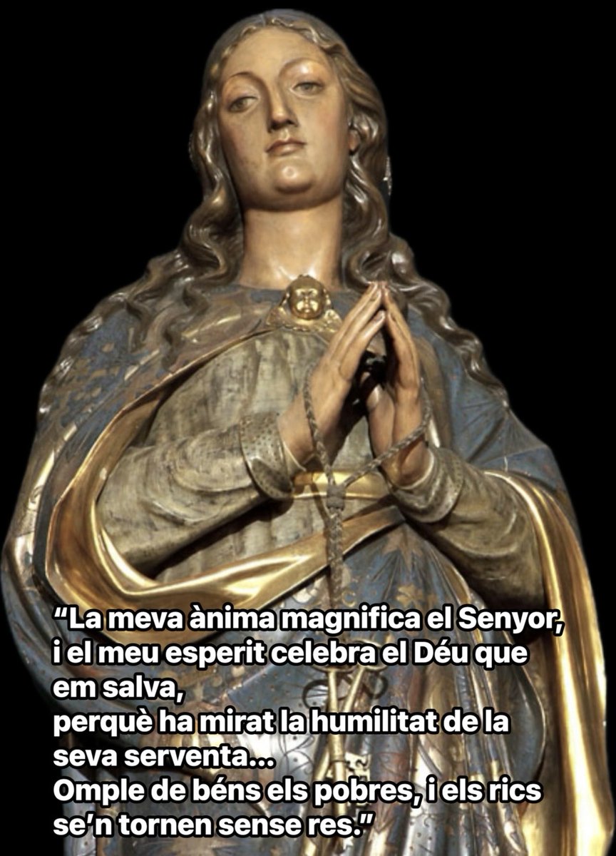 Bon dia amics, coneguts i saludat Que la Mare de Déu ens acompanyi sempre, amb la seva mirada serena i el seu silenci ple d’esperança.
<a href="/JosepLagares/">Josep Lagares</a> <a href="/jordigraur/">Jordi Grau Ramió</a> 
<a href="/jbatlle3/">Jesús Batlle Auguet</a>  <a href="/Jordicallejon/">Jordi Callejon</a> @xrocabas
 <a href="/fraoctavi/">fra Octavi Vilà</a> <a href="/DolorsDeBesalu/">Dolors de Besalú</a> <a href="/clarisasvilobi/">Fraternitat Santa Clara</a> <a href="/lluisguino/">Lluís Guinó Subirós</a> <a href="/SantDaniel_Gi/">Monestir Sant Daniel</a>