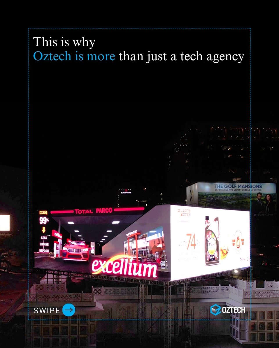 oztechpk's tweet photo. From creative direction to production and tech - Oztech delivers the full 360°, all in-house, all synced, because true innovation happens when every part of the story connects.
#Oztech #TechNews #experience2025 #innovation2025 #Marketing https://t.co/3iCzV41wZu