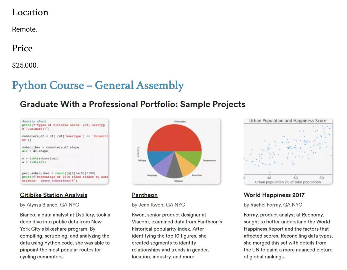 gp_pulipaka's tweet image. Best Python Bootcamp and Courses! @ParmenterLizzie #BigData #Analytics #DataScience #AI #MachineLearning #IoT #IIoT #Python #RStats #TensorFlow #Java #JavaScript #ReactJS #CloudComputing #Serverless #Linux #Programming #Coding #100DaysofCode
geni.us/Grow-Skills