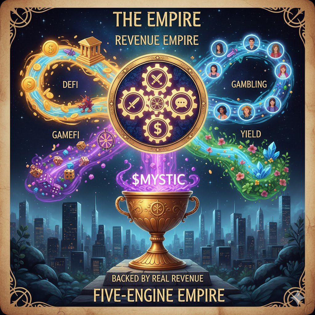 𝗜 𝘂𝘀𝘂𝗮𝗹𝗹𝘆 𝗱𝗼𝗻'𝘁 𝗵𝘆𝗽𝗲 𝗽𝗿𝗼𝗷𝗲𝗰𝘁𝘀, 𝗯𝘂𝘁 𝗠𝘆𝘀𝘁𝗶𝗰 𝗗𝗔𝗢 𝗲𝗮𝗿𝗻𝗲𝗱 𝗺𝘆 𝘃𝗼𝗶𝗰𝗲.

Because this isn’t just another crypto project. 

It’s a community-first ecosystem built on meaningful participation,

Real utility, and long-term vision.

Mystic