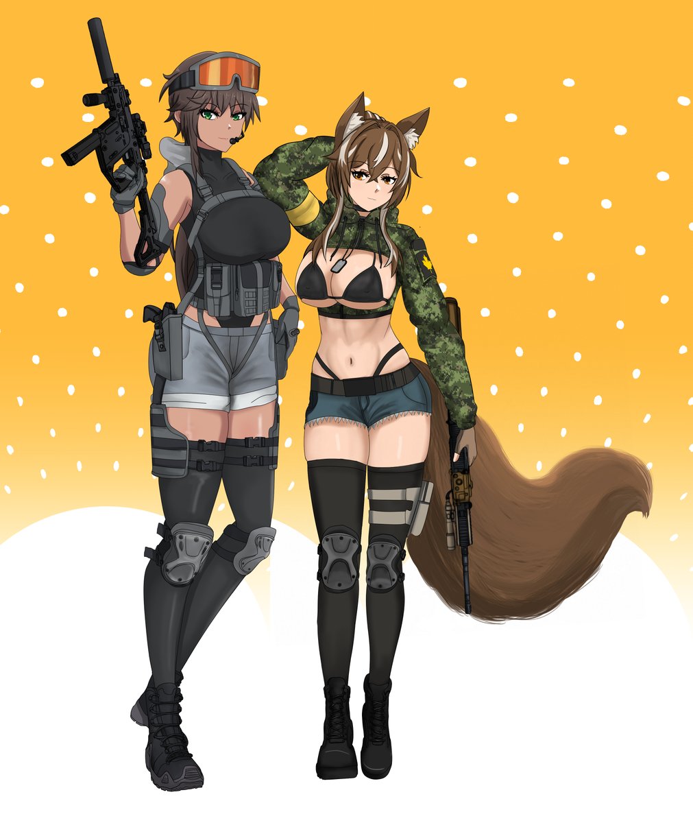 RizayuOfficial's tweet photo. Maple ( @Nano_Buns ) and Callisto (@GreyEth)

Thank you for Commissions https://t.co/ewN59dshuW