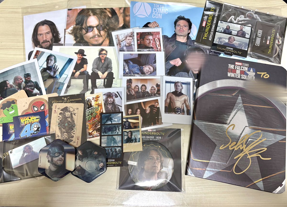 サンダーボルツ* 　ブラインド缶バッジ　大阪コミコン コミコンの戦利品！！✨✨✨ ランダムのサンダーボルツはほぼボブと