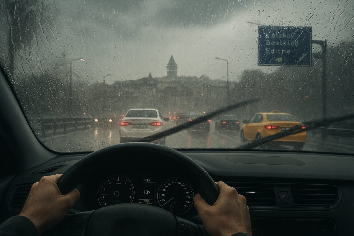 👉 Yağmur suçlu değilse, kim suçlu?
Sürücüler mi? Altyapı mı? Trafik kültürü mü?

Her yağmurda aynı şey:
Kaymalar, çarpmalar, kapanan yollar…
Ama önemli şu:
📌 Sorun gerçekten hava mı, yoksa sürüş alışkanlıklarımız mı çünkü aynı yağmur başka ülkelerde aynı sorunlara sebep