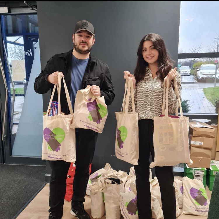 LeicsCares's tweet image. #BagsOfHope keep rolling . Thanks to all the business partners who have stepped up to support communities, families and young people #TogetherWeCan