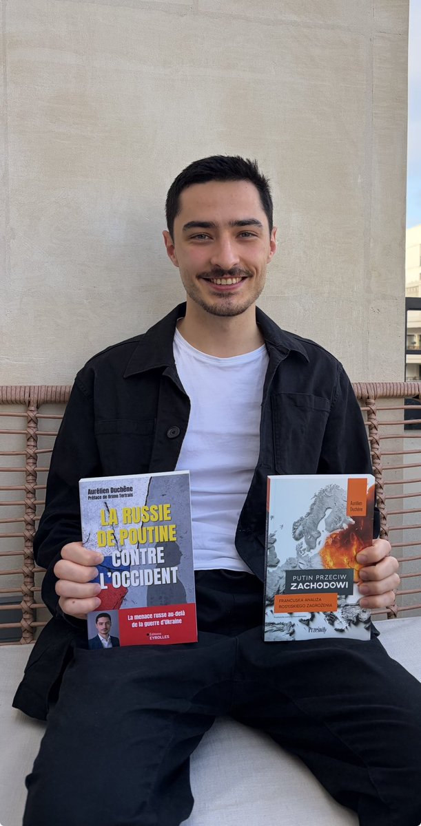AurelienDuchene's tweet image. 📚 Ma première traduction à l’étranger ! Mon dernier livre La Russie de Poutine contre l’Occident a été publié en Pologne chez @Przeswity 🇵🇱

Je pars à Varsovie en faire la promotion toute la semaine auprès de médias et influenceurs polonais, d’autres traductions à suivre 🌍