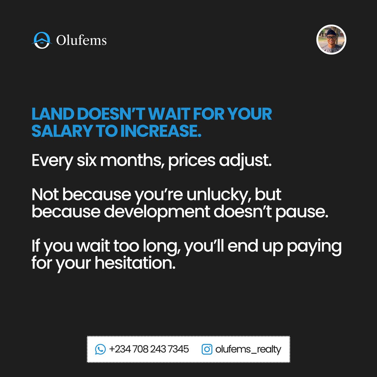 Olufems Realty 😎 tweet media