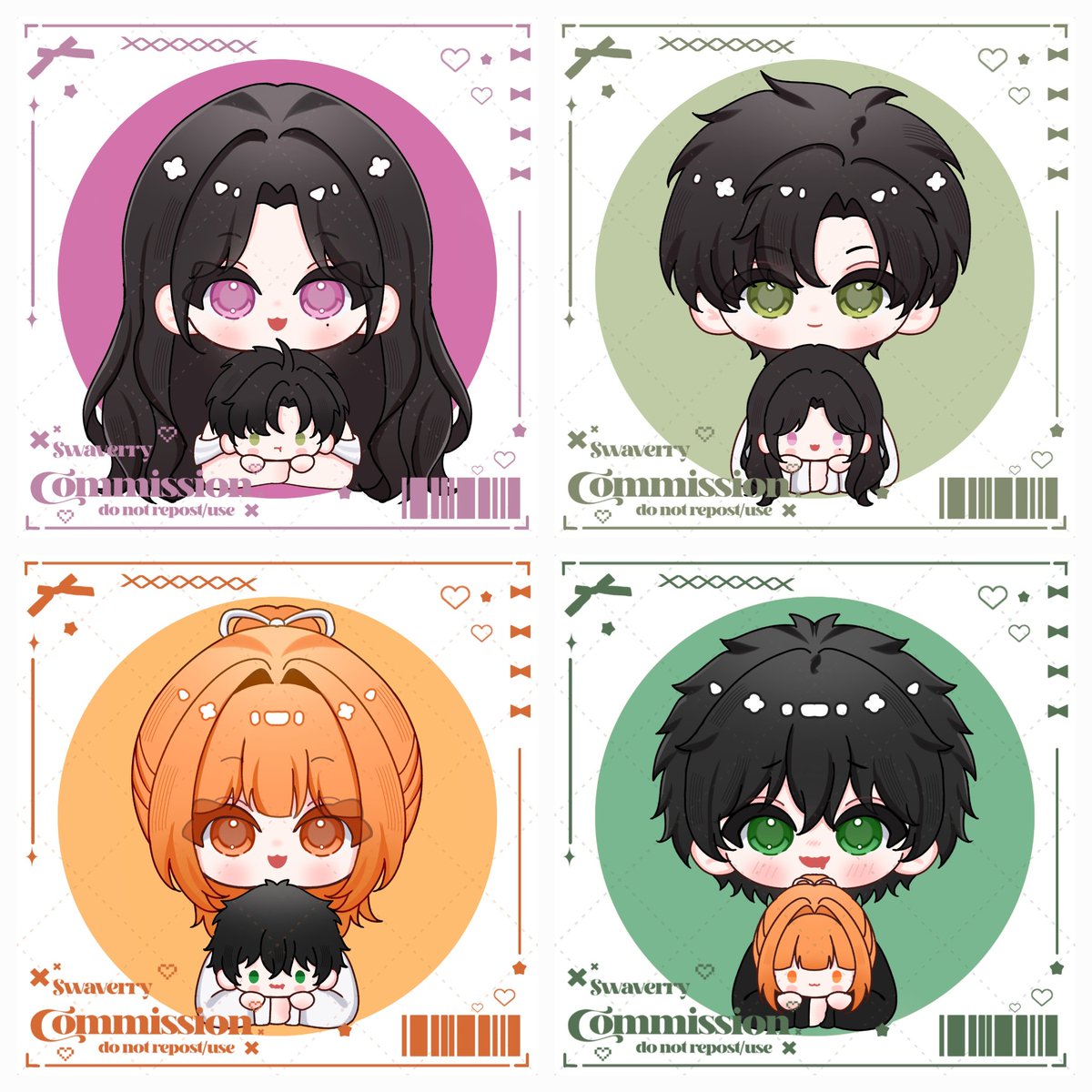 Ych commission results! Thank you so much for commissioning me <3

Vgen : Vgen.co/swaverry 
#Commission #wave_comms