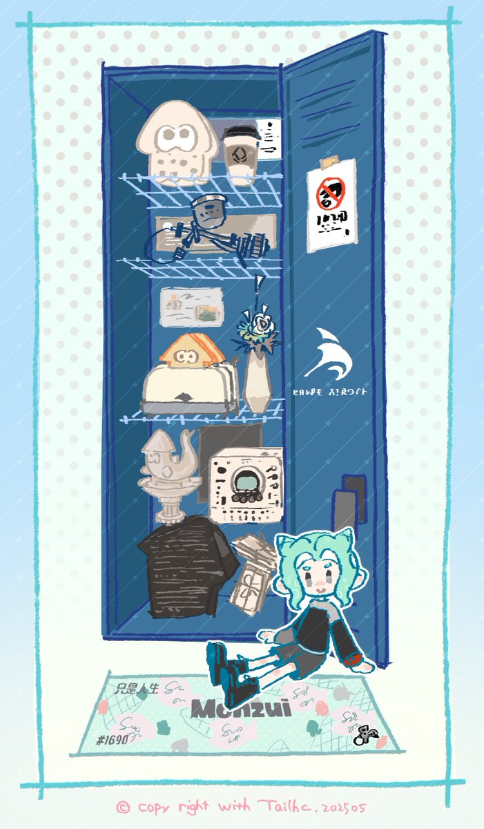 lhuchen's tweet photo. #splatoon3 #illustration #splatoon   #スプラトゥーン #commission https://t.co/850jpLMZB6