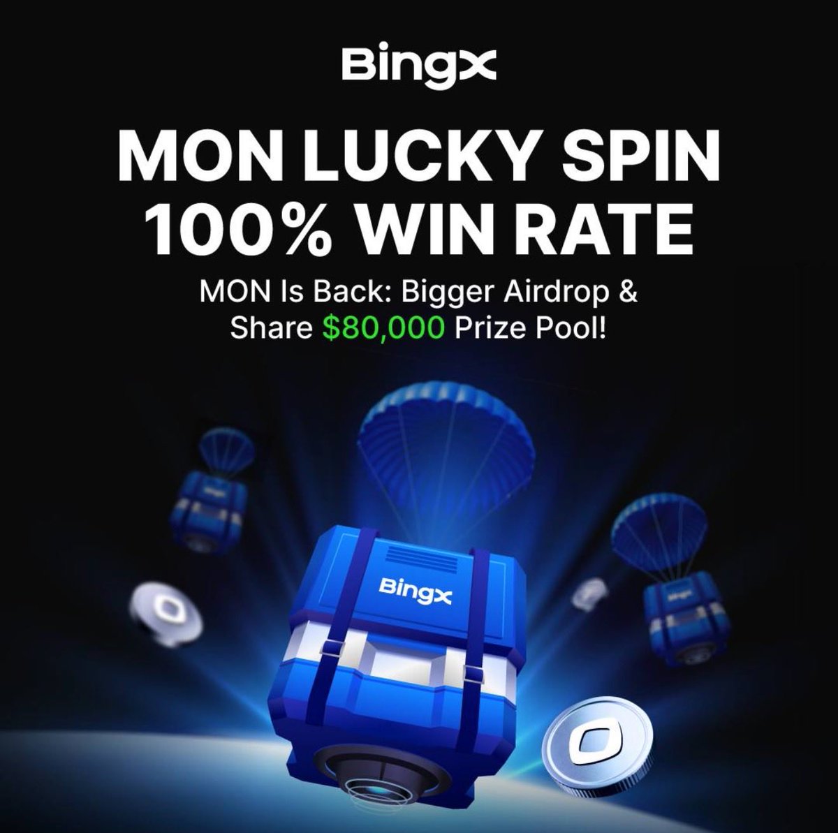 🚀 MON se întoarce. Mai mare. Mai tare. Mai rewarding. <a href="/BingXRomania/">BingX Romania 🇷🇴</a> 🇹🇩🔥

„Lucky Draw – MON Is Back” tocmai a detonat scena: 100% WIN RATE. Zero pierderi. Numai premii. 🔥

🗓 04–14 Dec 2025 (UTC+8)
🧑‍💼 Deschis tuturor utilizatorilor KYC — noi &amp; existenți.

🎯 Ce te așteaptă:
🎡
