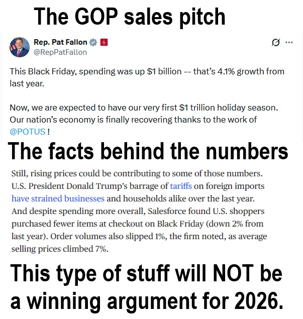 The GOP will have to do better than this kind of pitch if they want to win.