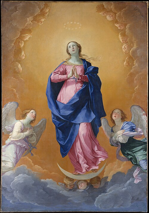 BUONA FESTA DELL'IMMACOLATA A TUTTI I FOLLOWERS DELLA PAGINA DELL'ARTE.

Guido Reni, Immacolata Concezione, 1627. Olio su tela, 268x185,4 cm. New York, Metropolitan Museum of Art.