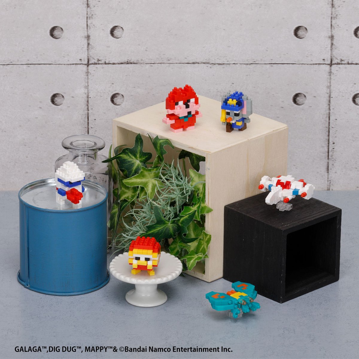 ＼🚀11月新発売🚓／
ナムコの名作ゲームタイトルが、ミニナノになって登場！🎮🔥

「ギャラガ」からファイター、ボスギャラガ、「ディグダグ」からディグダグ、プーカ、「マッピー」からマッピー、ニャームコの6種類がラインナップ🕹💫

詳しくはこちら👾
kawada-toys.com/brand/nanobloc…

 #ナノブロック