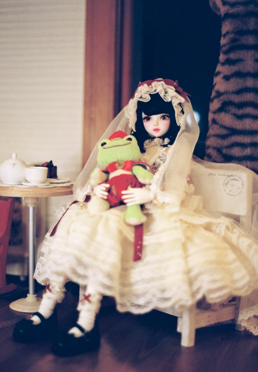 wahiwahin's tweet photo. ドールさんとフィルムカメラで遊ぶ
マリアミさん@MarionnetteAmisで紅茶頂きながらの至福の一時♪
CONTAX RX
CONTAX Makro-Planar T*60mm F2.8 AE
CONTAX Planar T*50mm F1.4 MM
Kodak PORTRA 400
#うちのこかわいい #マリアミ #MYOUDOLL #MELODY_C #DOLK #snowwithe https://t.co/xAxz2C6ys7